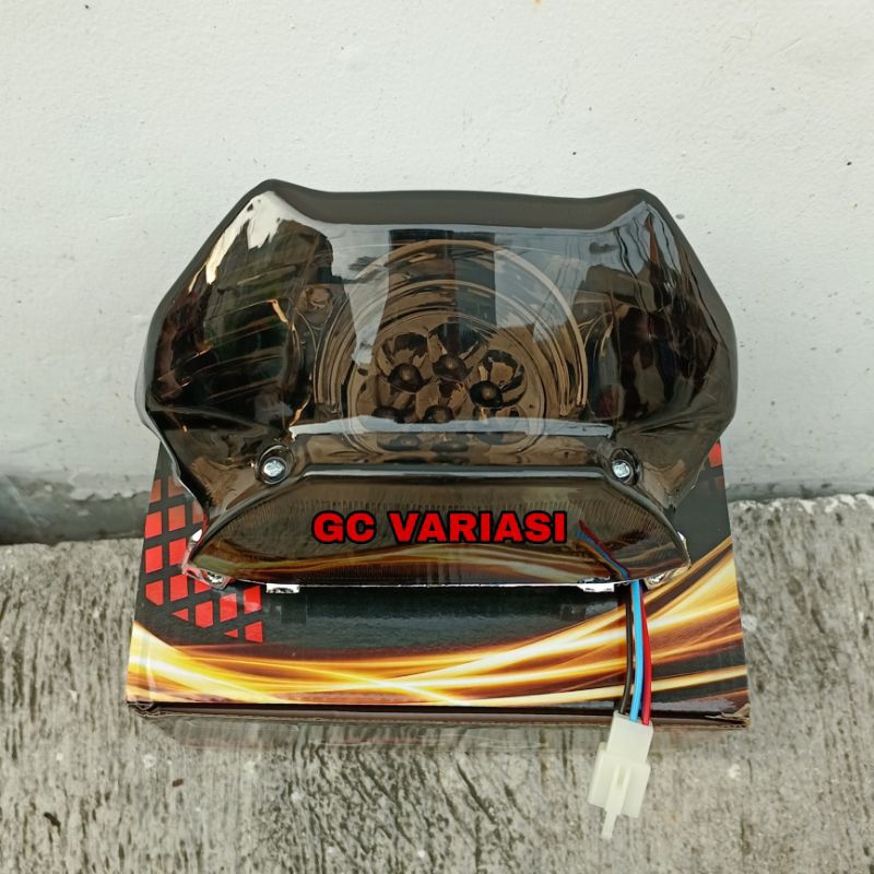 Lampu StopLamp Motor Mio Sport Mio Smile Led 8mata Mika Smoke/StopLamp Led 8mata Belakang Motor Mio 