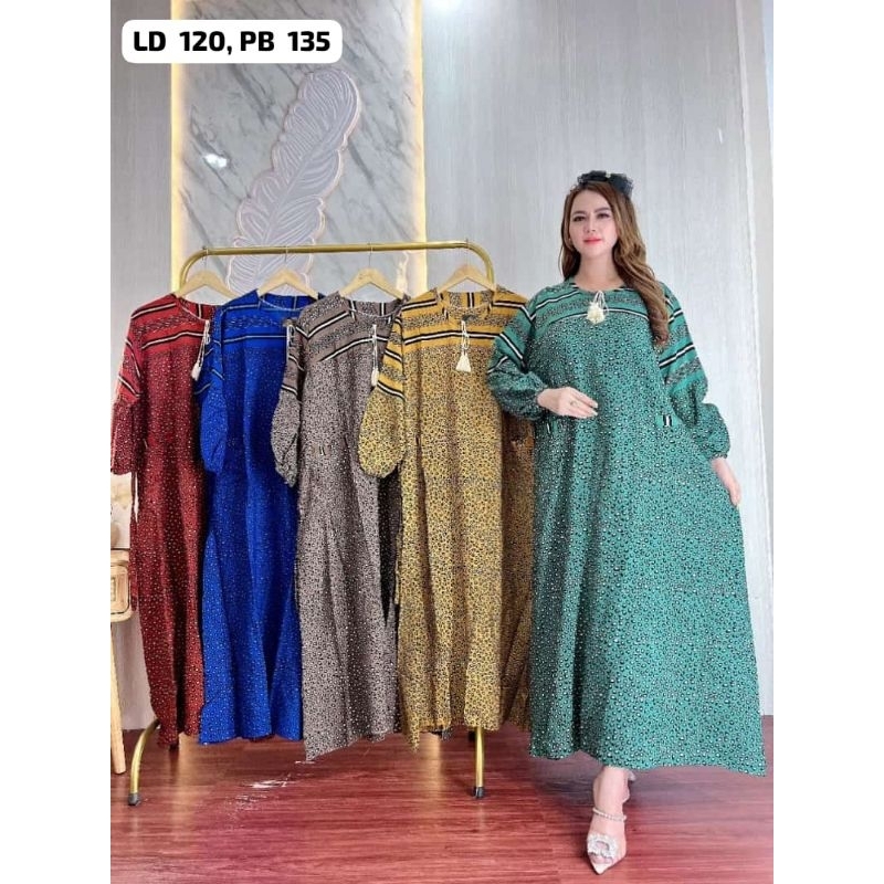 Gamis Motif Polkadot