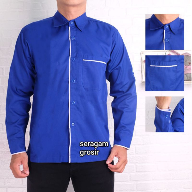 Baju Kerja PDL Drill PNS Lapangan Outdoor Custom