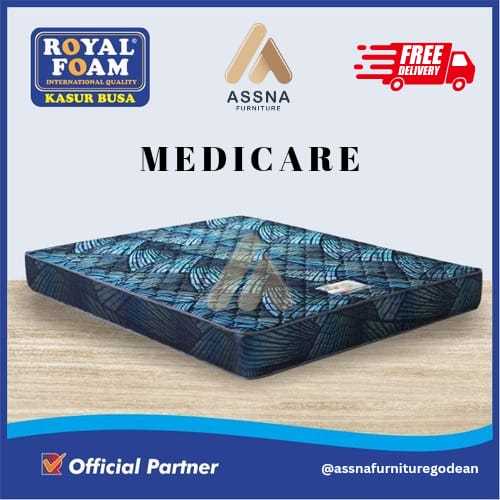 Kasur Busa Royal Foam Medicare Rebounded - Tebal 18 cm - Jogja