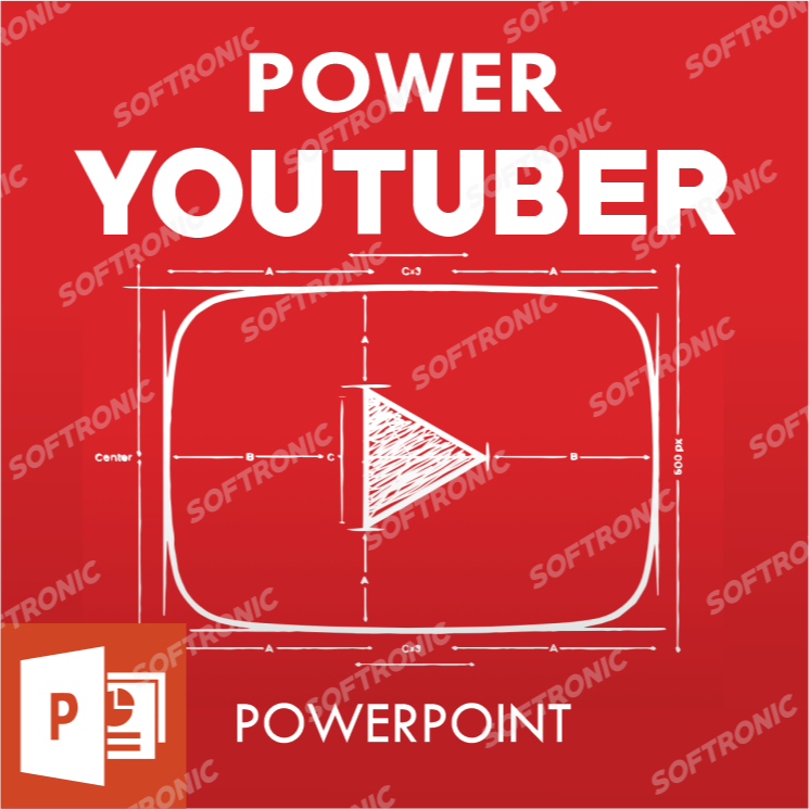 POWER Youtuber Video Template PowerPoint
