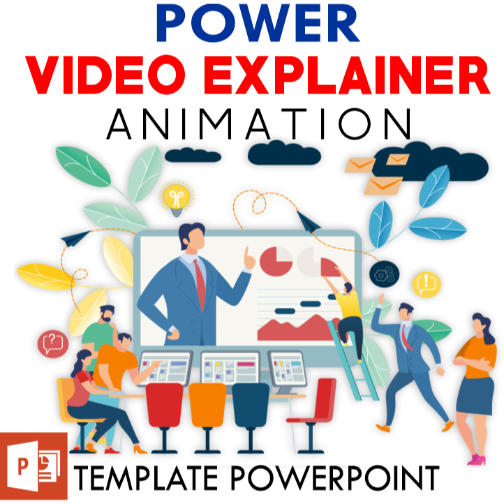 POWER Video Explainer Animation Template PowerPoint Vol.1
