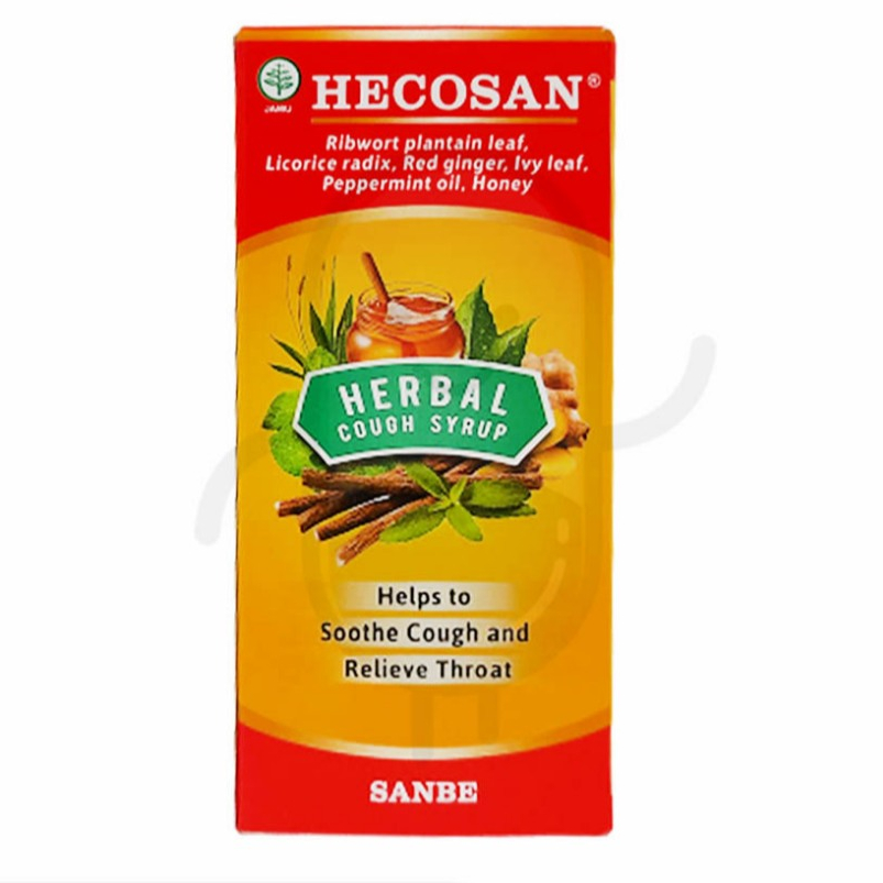 HECOSAN HERBAL COUGH SYRUP 120 ML