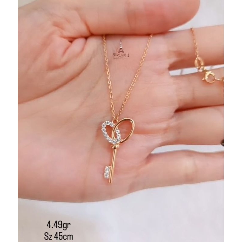 Kalung Hala Gold Cinta Collection Kunci