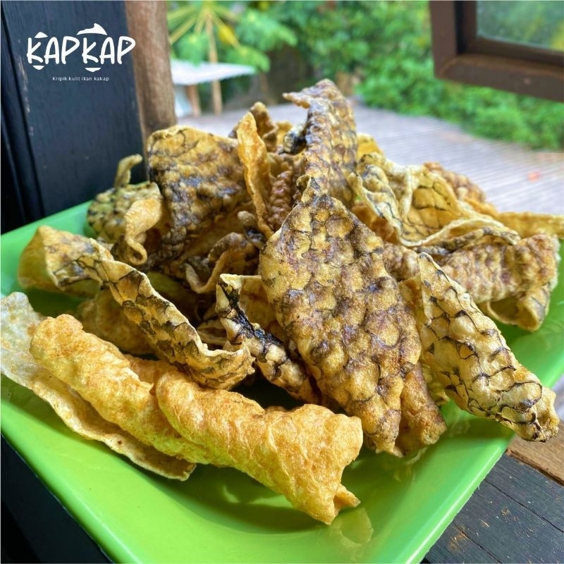 

kripik kulit ikan kakap