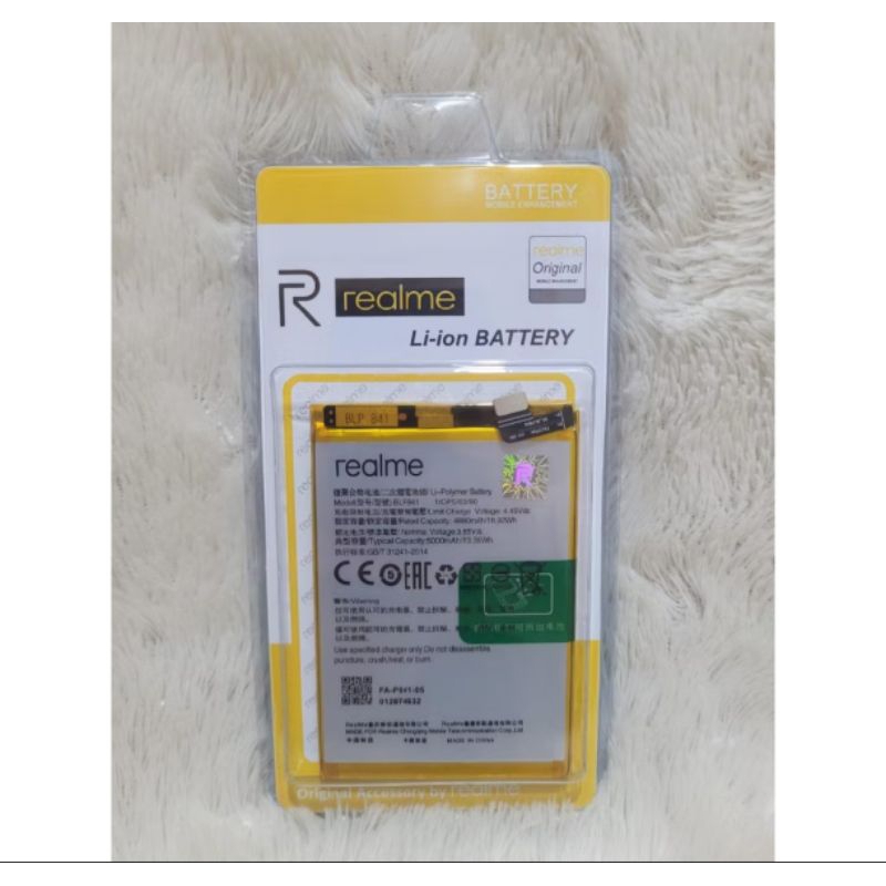 batre baterai battery realme 8 4g rmx3085 5000mah
