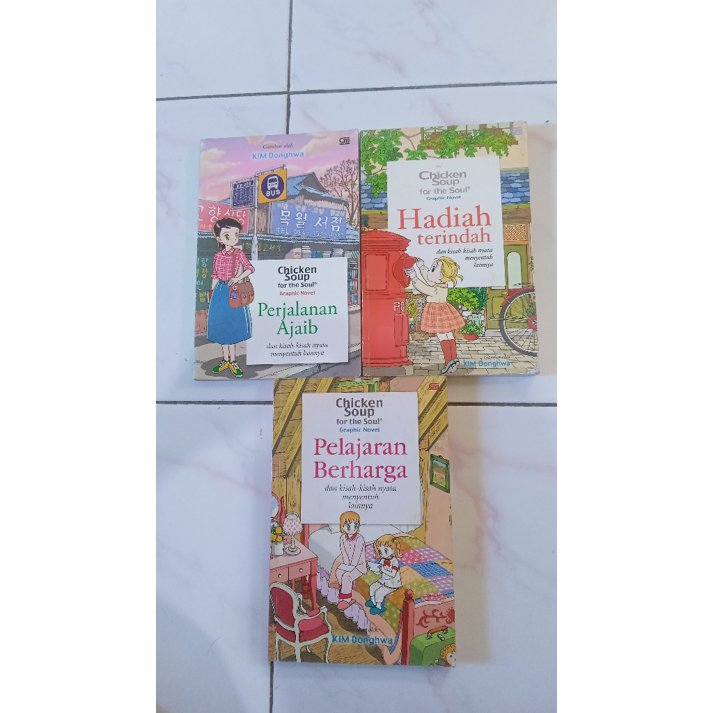 Paket Chicken Soup for The Soul - Pelajaran Berharga - Hadiah Terindah - Perjalanan Ajaib