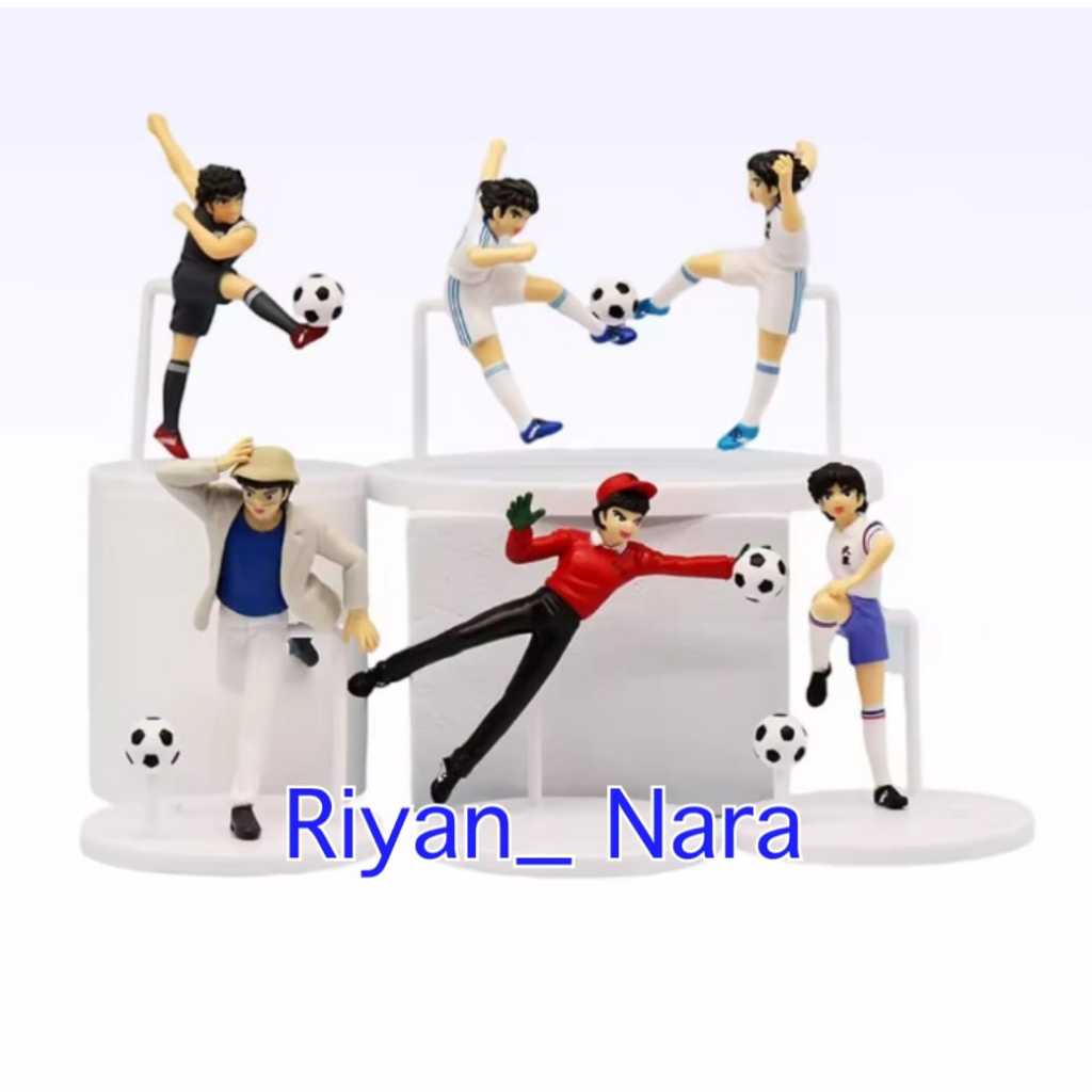 Action Mini Figure Anime Captain Tsubasa Set