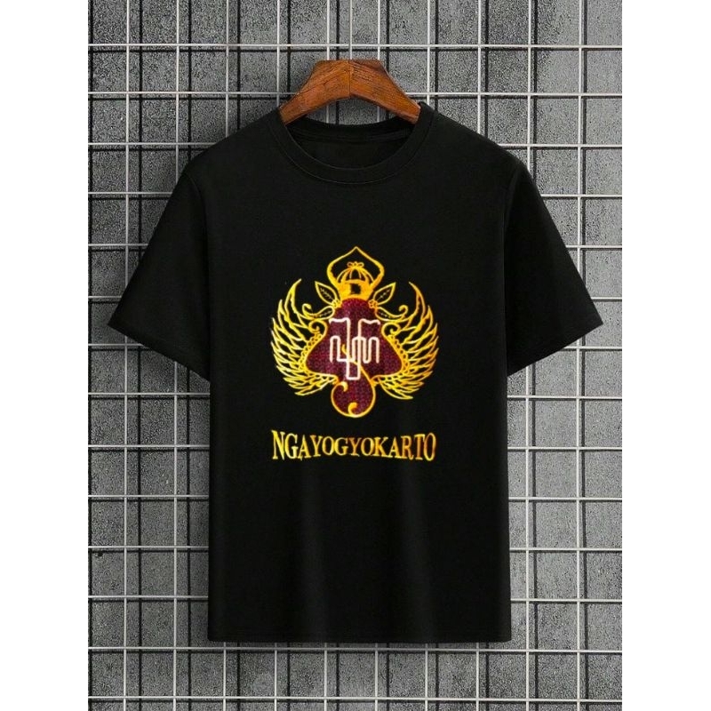KAOS JOGJA BORDIR MERK CAPUNG TSHIRT KAOS BORDIRAN BAHAN KATUN KAOS JOGJA MALIOBORO