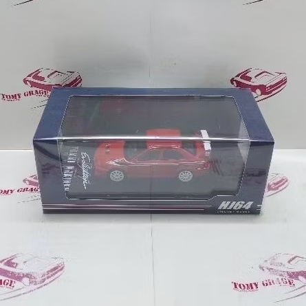 Hobby Japan Mitsubishi Lancer GSR Evolution VI 6 Tommi Makinen Edition Passion Red with Mud Flap