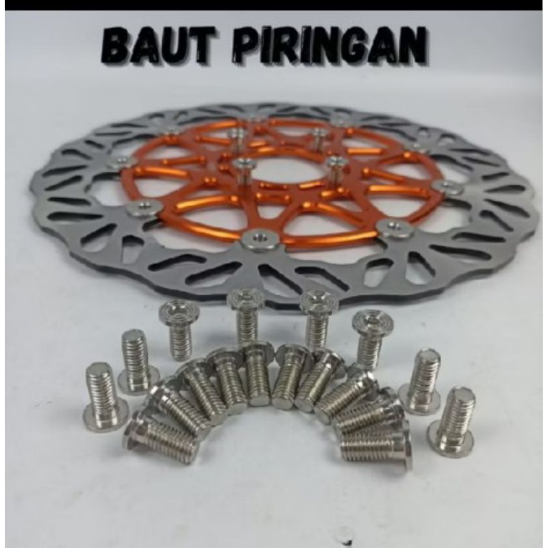 Baut Piringan Cakram Stainless Dratt 12 Baut Piringan Cakram Dratt 12 Stainless