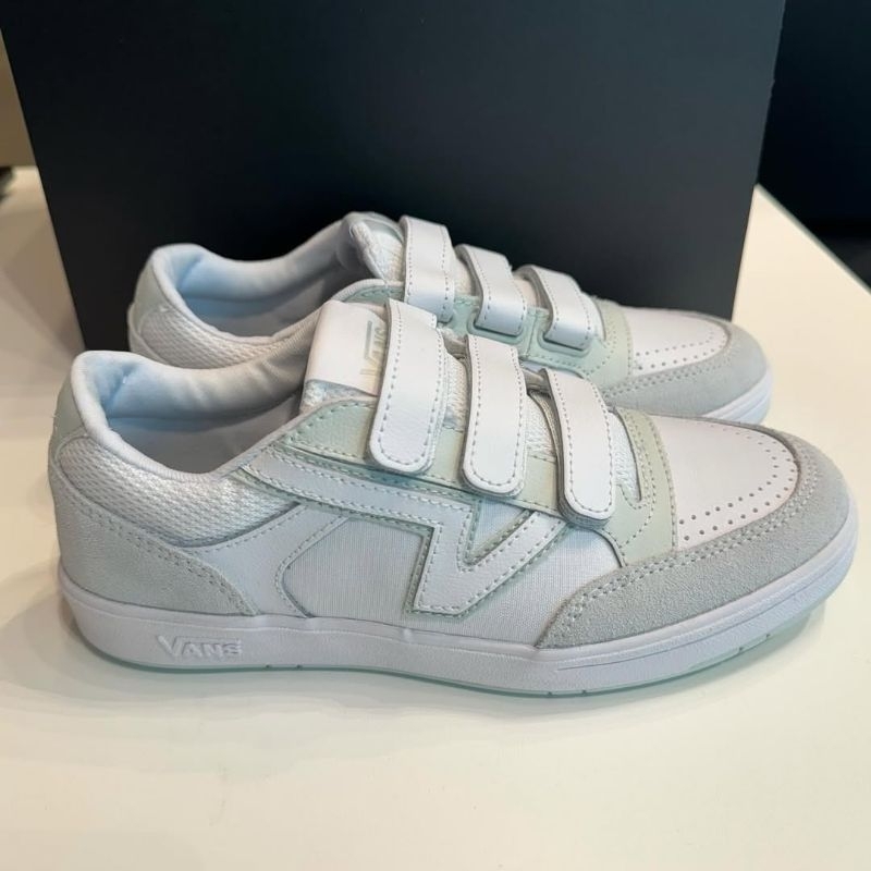 VANS LOWLAND COMFYCUSH VELCRO BLUE WHITE ORIGINAL