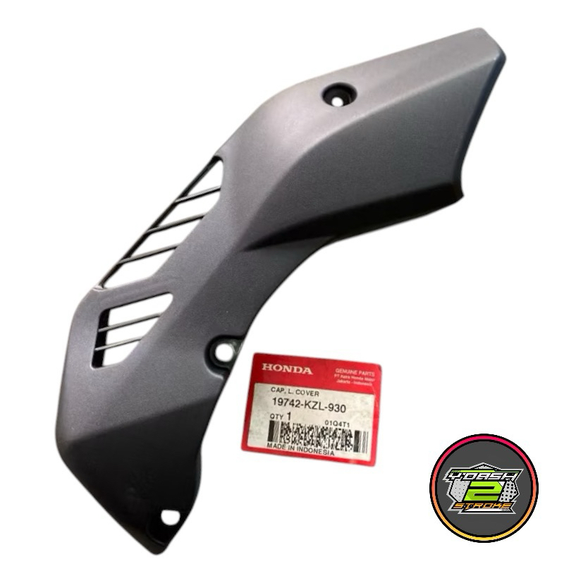 CAP L HONDA SPACY KARBU CARBU LAMA FI TUTUP COVER BAK CVT ORI AHM 19742-KZL-930 cover cvt spacy ori 
