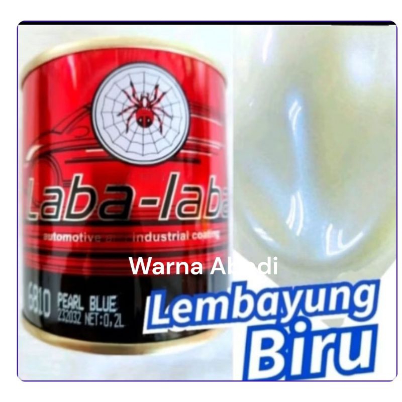 Cat Lembayung Biru Laba-laba 6810 Pearl Blue /Mutiara Biru