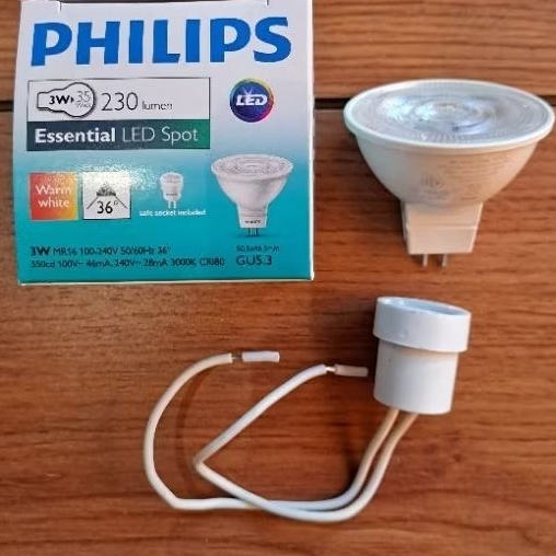 kabel socket asli mr16 PHILIPS