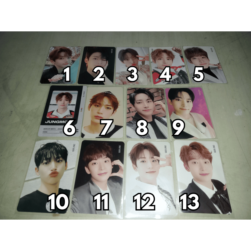 [CLEARANCE SALE] Photocard Jungmo Cravity