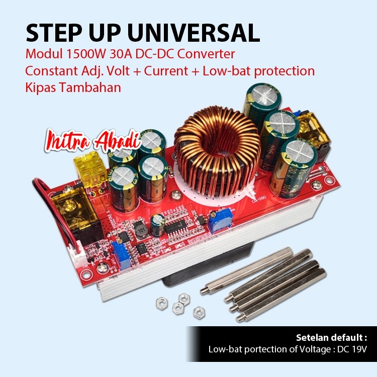 1500W 30A DC-DC Converter STEP UP Constant Voltage & Current BOOSTER