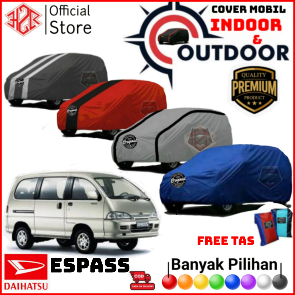 Cover Mobil Daihatsu Espass , Sarung Mobil Espass , Selimut Mobil Espass, Cover Body Espass PREMIUM