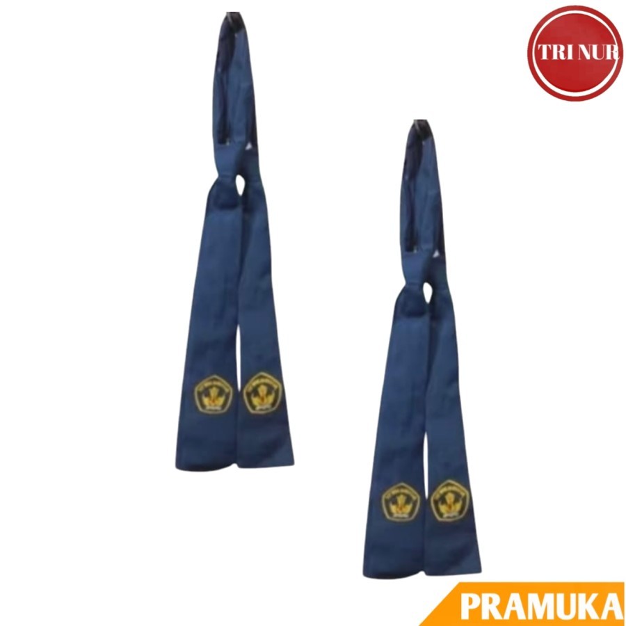 Dasi OSIS SMP Putri Logo Bordir / Dasi SMP Panjang Logo Bordir