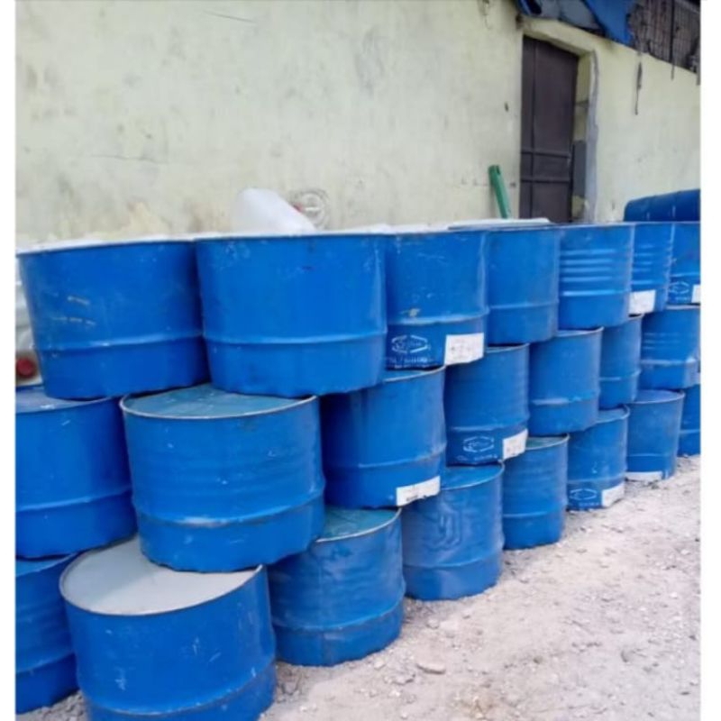 drum besi 100 liter/drum sampah/tempat bakar sampah/drum tanaman