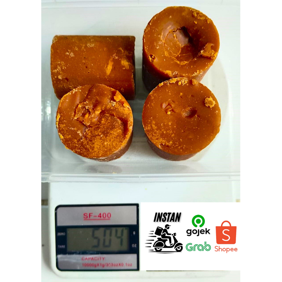 

GULA MERAH/GULA JAWA/GULA KELAPA ASLI 100% kemasan 500gr