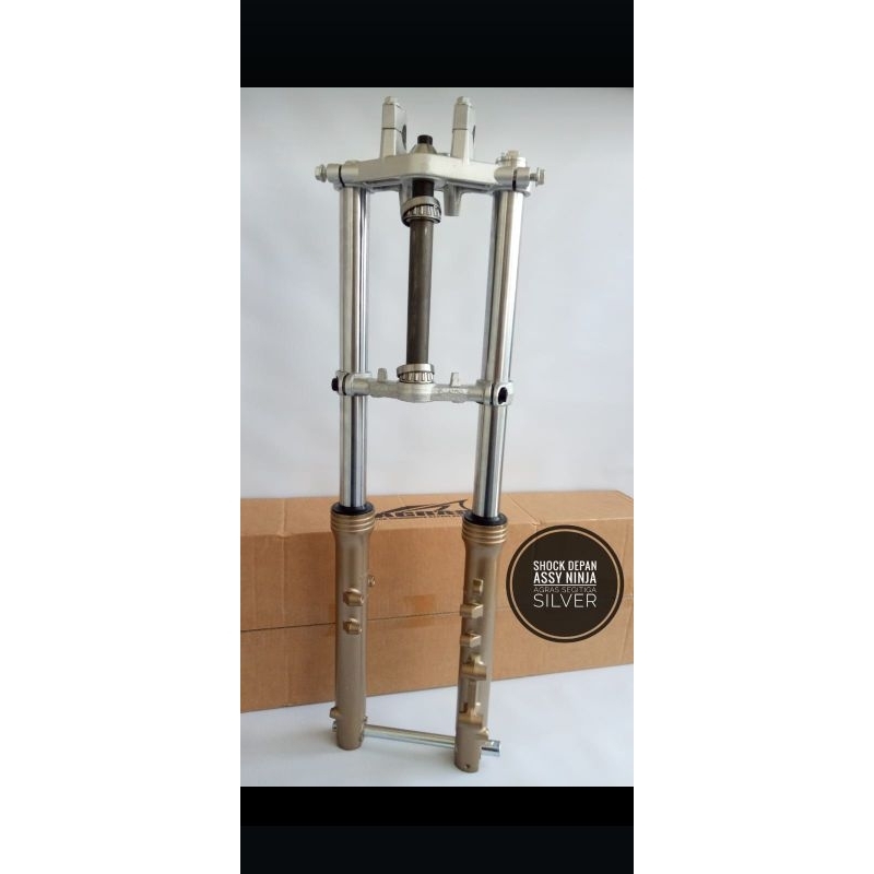 skok depan ninja merk agras detail mirip original, PNP,cb,gl,MP,tiger