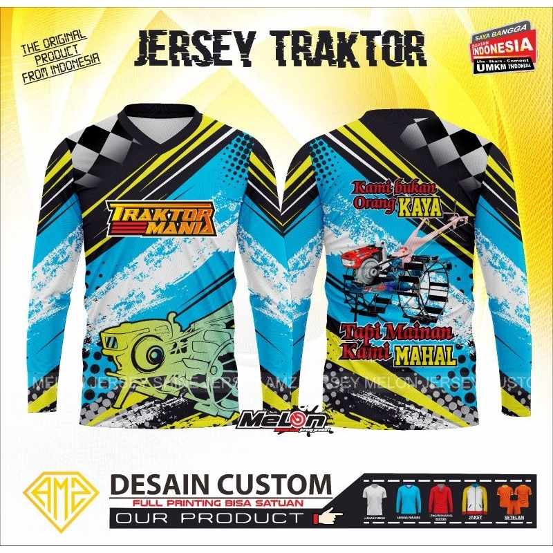 Jersey traktor sawah