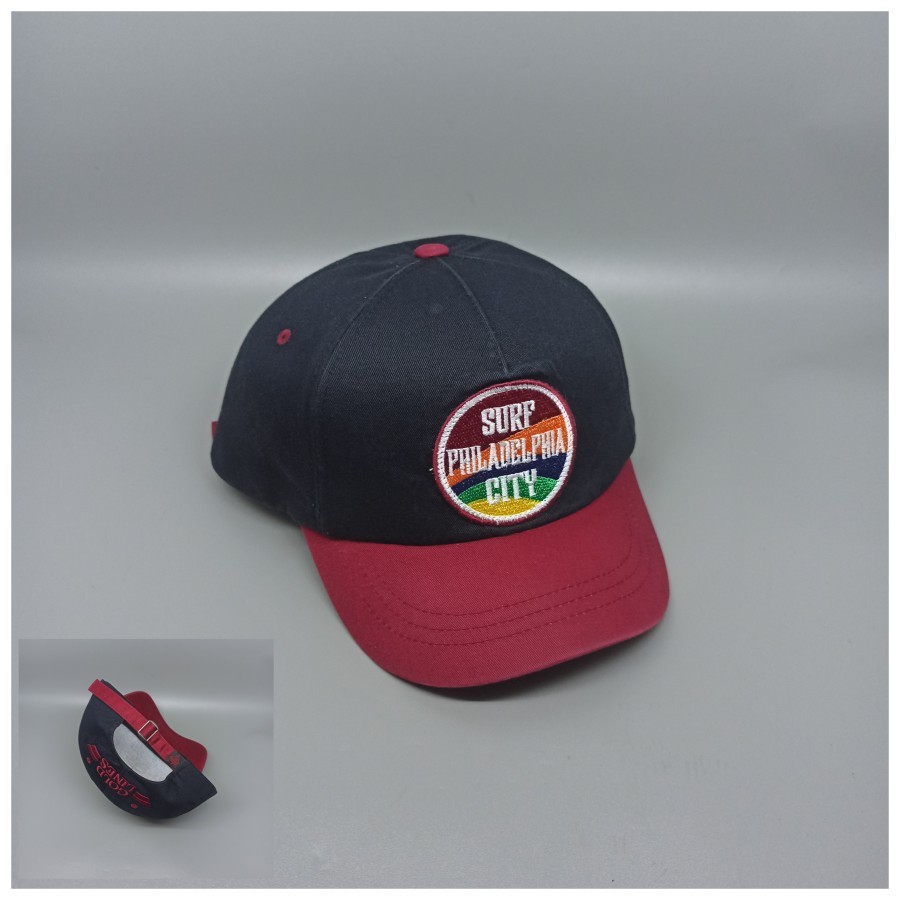 Topi Surf City Cap Visor Pendek Second Preloved Original 497