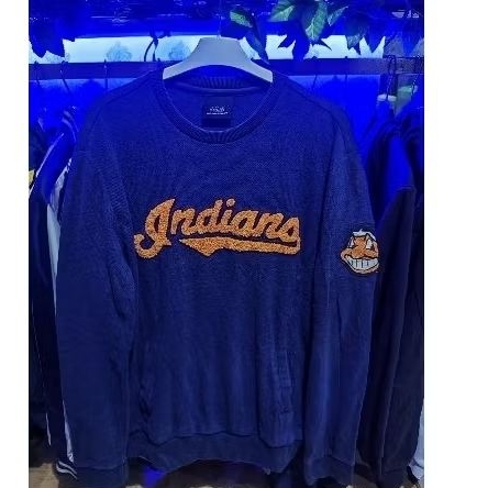 CREWNECK MLB INDIANS