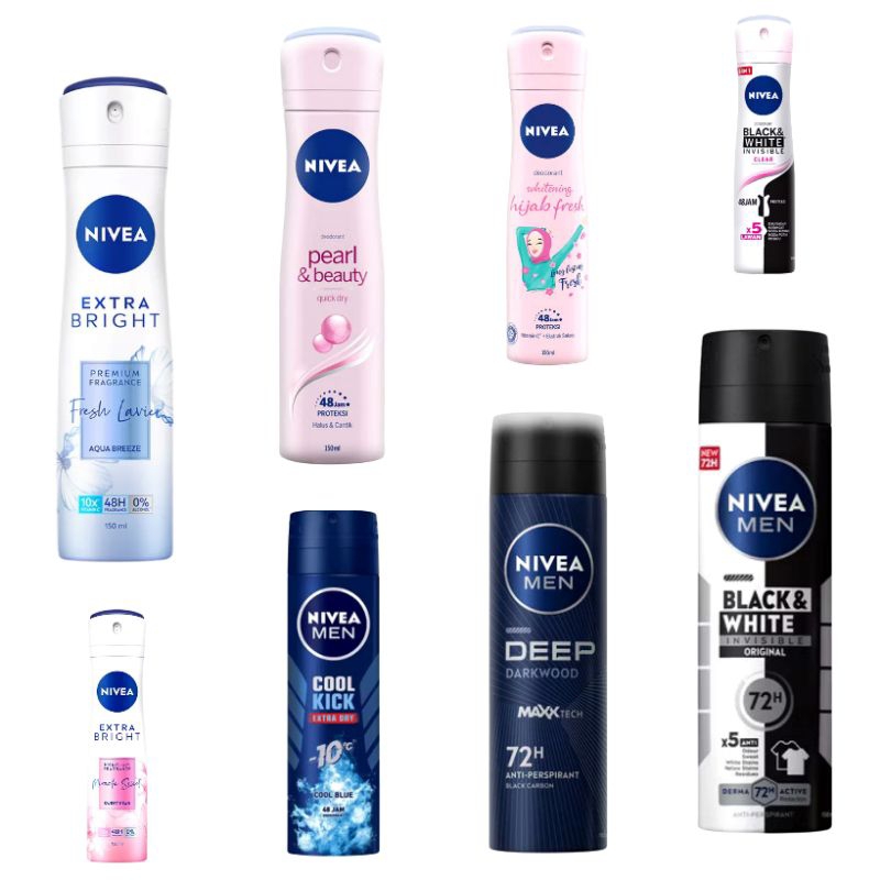 NIVEA Deodorant Spray 150 mL | Nivea Men | Nivea Women