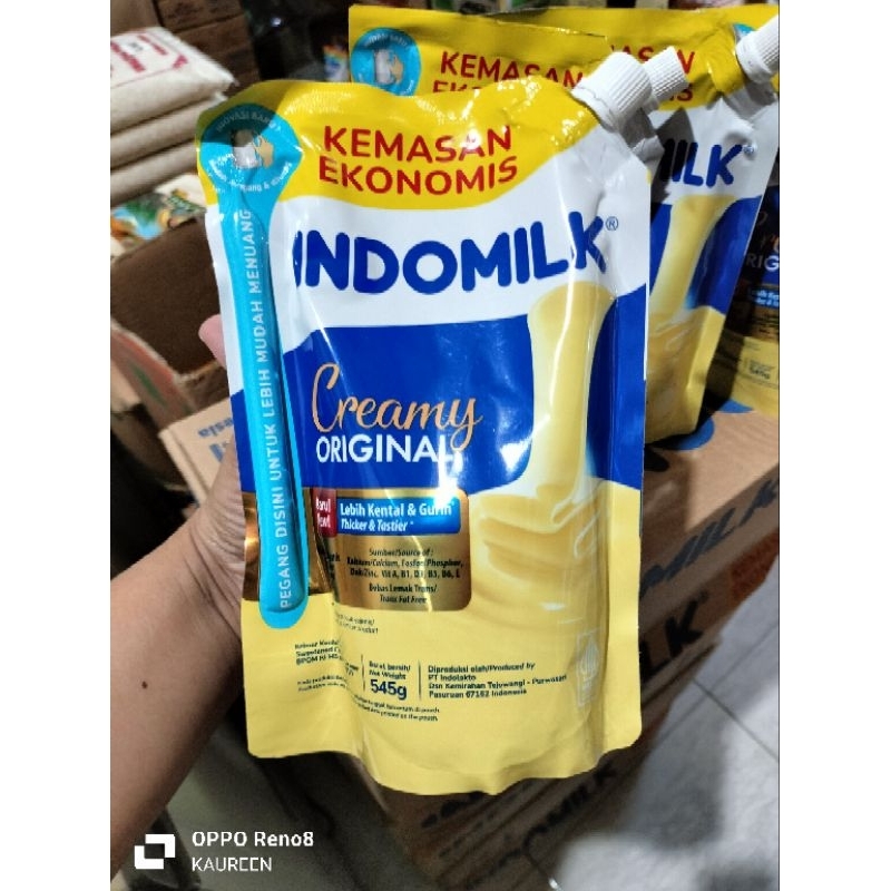

INDOMILK Susu Kental Manis Pouch 545g