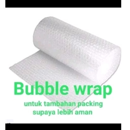 

Bubble Wrap Tambahan / Pengaman Paket