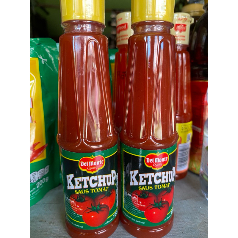 

Saus Tomat Delmonte Botol 144ml bisa COD