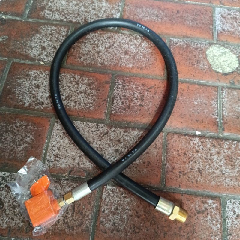 SELANG PIGTAIL DRAT 1/2" + REGULATOR ZEPPELIN 180 / VERTIKAL