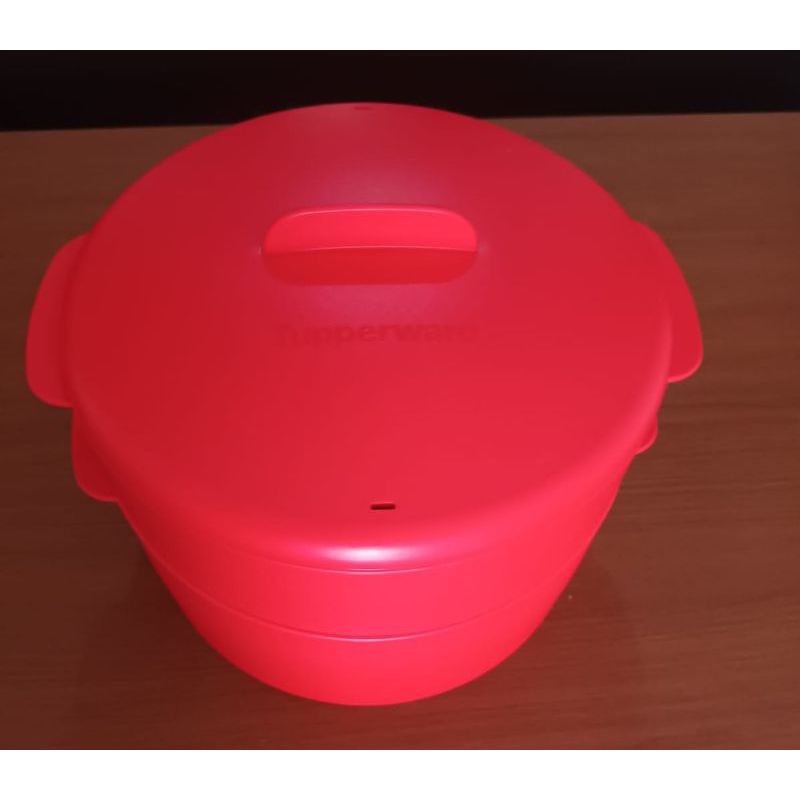 TUPPERWARE STEAM IT MERAH KUKUSAN PANCI KUKUSAN TUPPERWARE MERAH