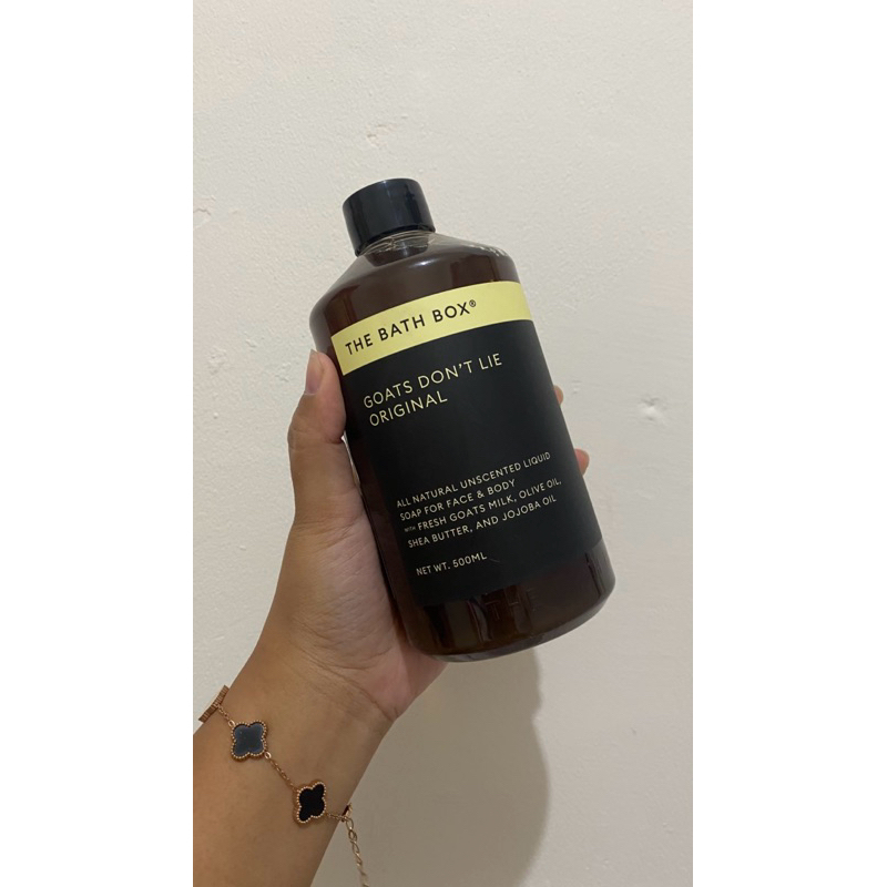 The Bath Box Goats Don't Lie Geranium Soap