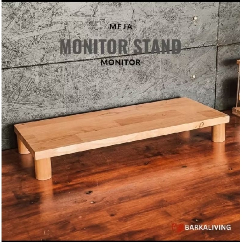 

stand meja monitor panjang 50 cm lebar 20 cm tinggi 10 cm