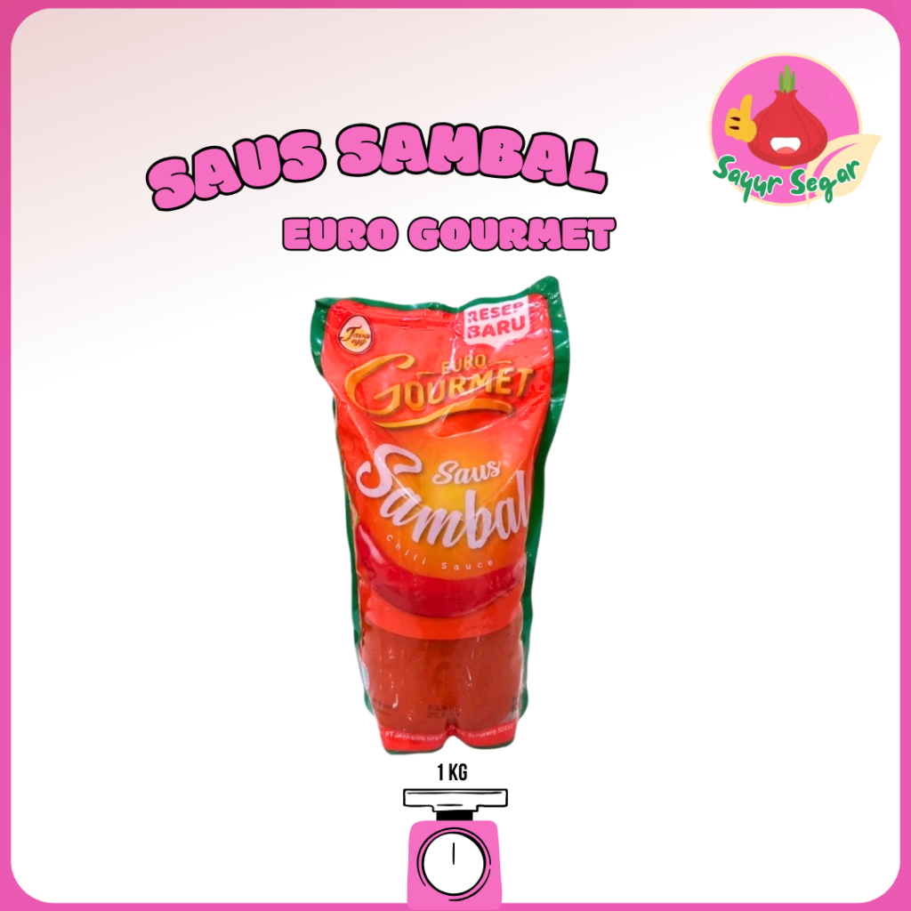 

Sayur Segar - Euro Gourmet Saus Sambal 1 kg / Chili Sauce