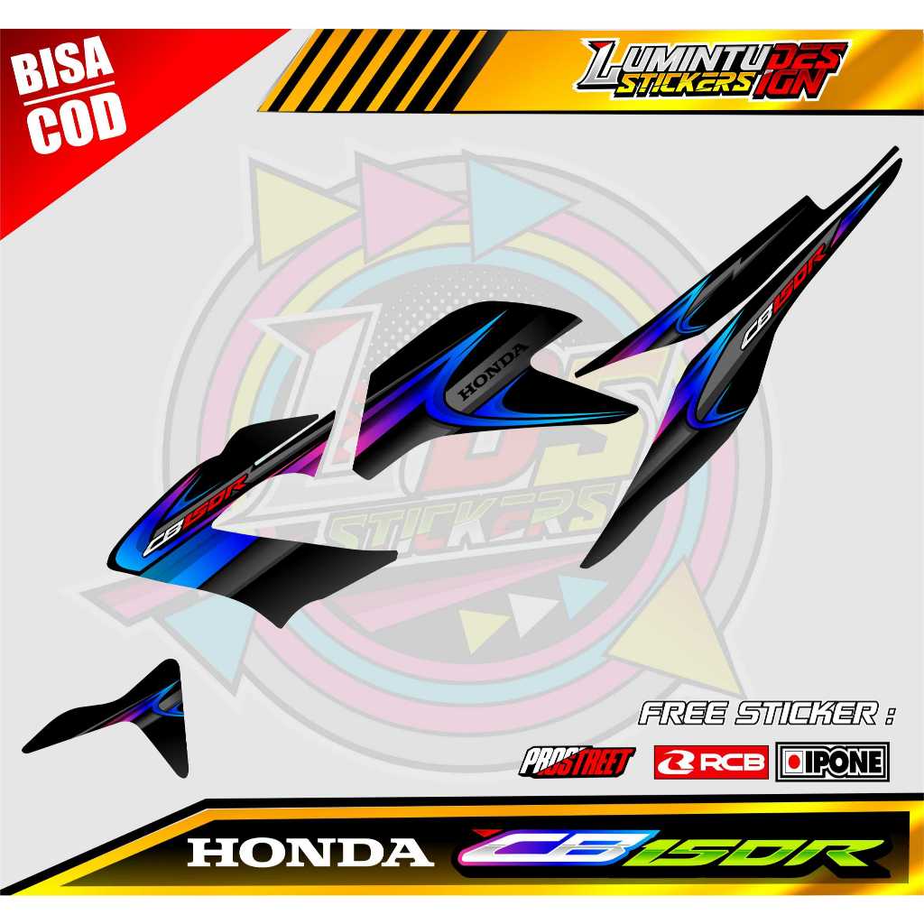 STRIPING VARIASI HONDA CB 150R OLD / STICKER LIST VARIASI MOTOR CB 150R OLD