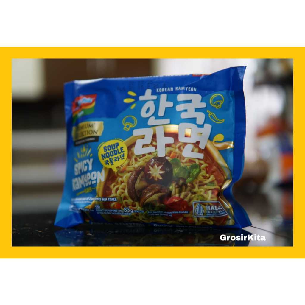 

Indomie Premium Collection Korean Ramyeon Series Spicy Ramyeon / Kuah