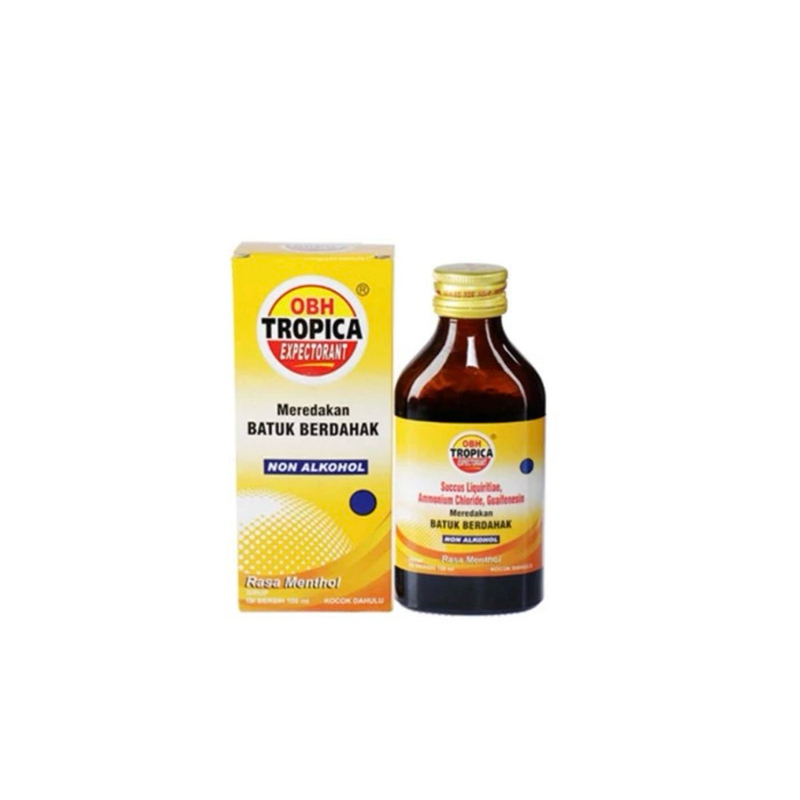 OBH Tropica expectorant 60 ml ( obat batuk berdahak dewasa )