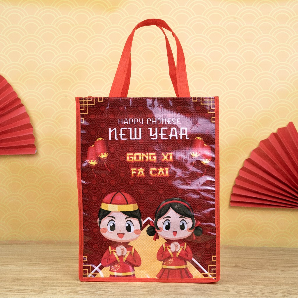 

Tas READY STOCK IMLEK UKURAN BESAR / Bingkisan Imlek BISA BELI SATUAN