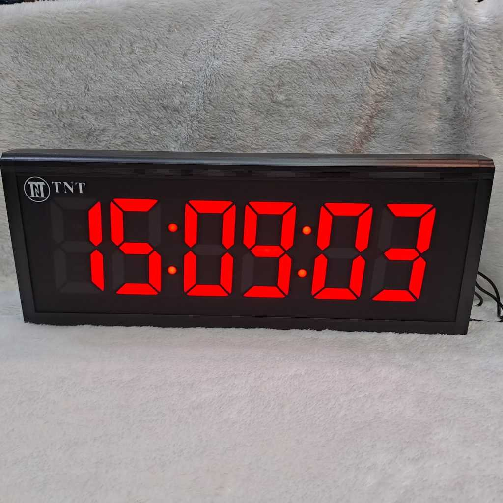 Jam Digital Led Merah JUMBO TNT 4818