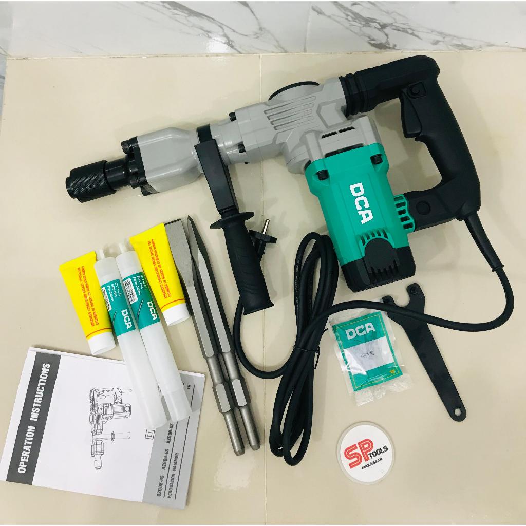 MESIN BOR DEMOLITION JACK HAMMER / BOBOK BETEL TEMBOK BETON DINDING DCA AZG06-6S
