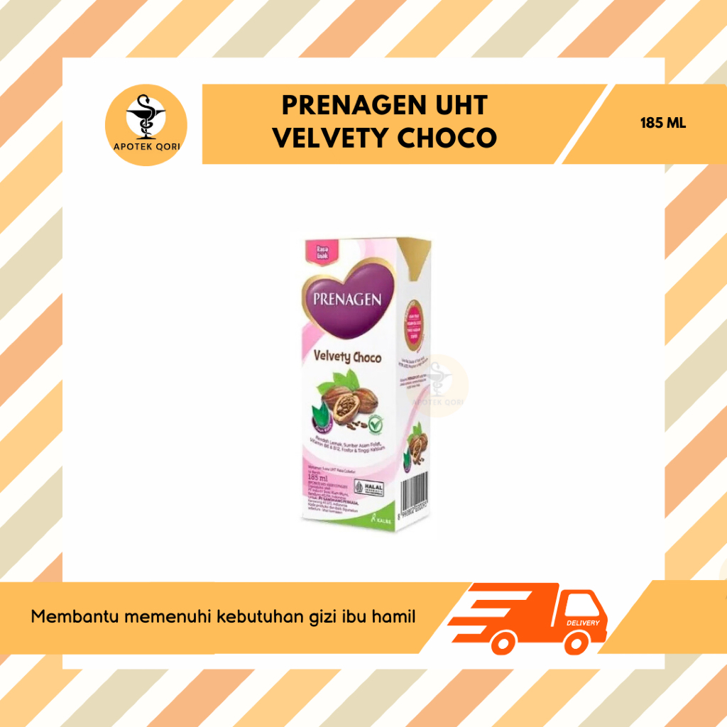 

PRENAGE UHT RASA VELVETY CHOCO 185 ML/MEMENUHI NUTRISI IBU HAMIL