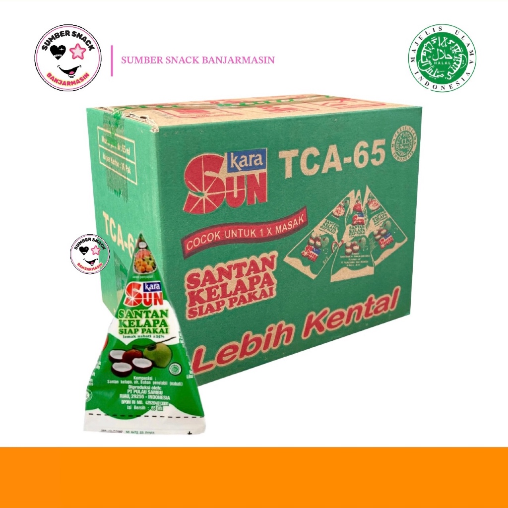 

Sun Kara Santan Siap Pakai Karton (Isi 36/Karton) (36x65ml)