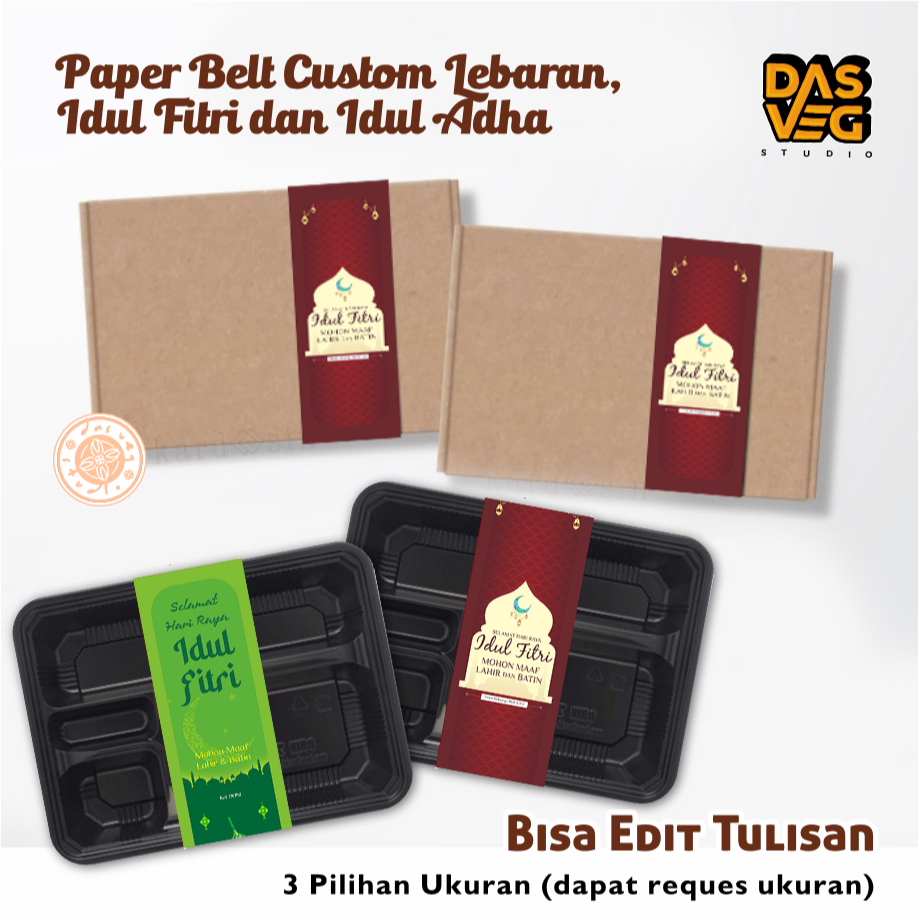 

Custom Lebaran, Idul Fitri dan Idul Adha | Packaging Sleeve, Label Hampers, Label Segel dll