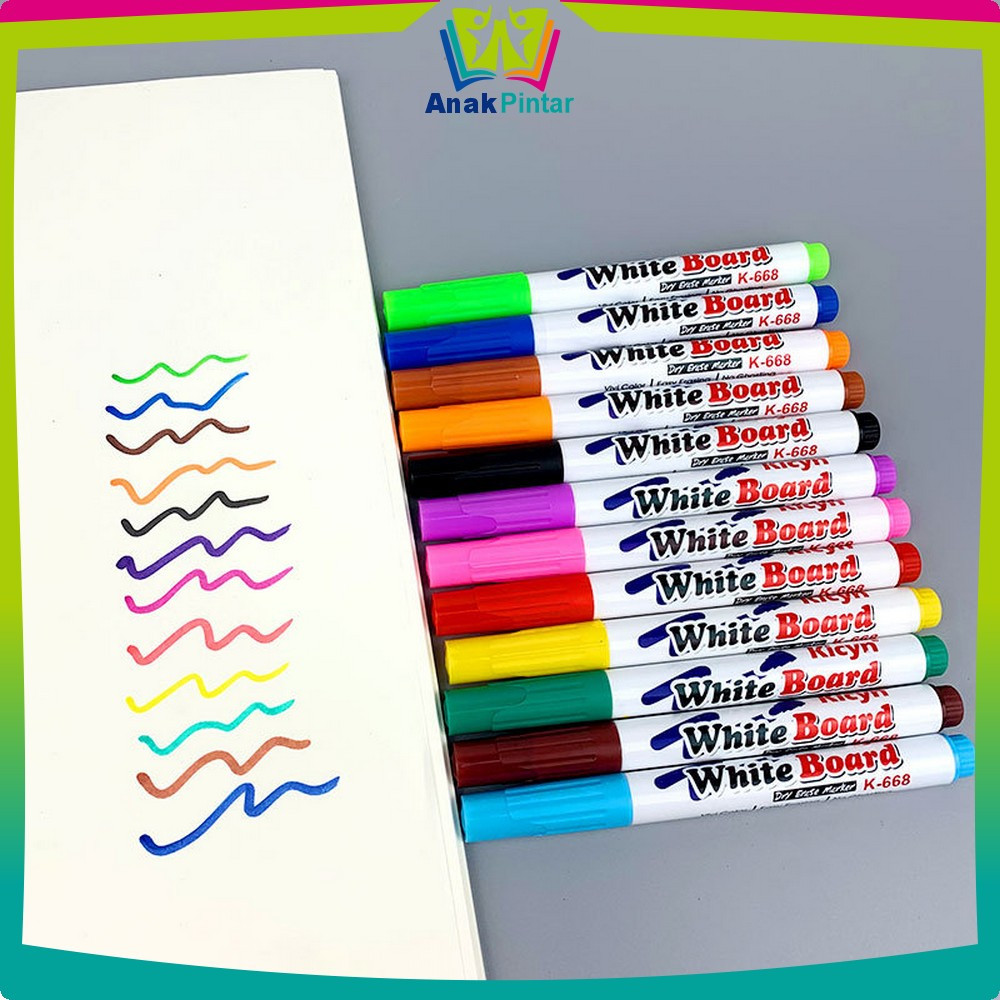 

Mainan Edukasi Anak Spidol Papan Tulis Spidol Ajaib / Spidol Ajaib Mainan Spidol Air Tulisan Mengapung / Spidol Whiteboard Warna Anak Pintar A31