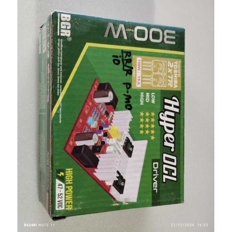 Kit Kitt Power Mono Hyper OCL 300 Watt + Transistor C5200/A1943