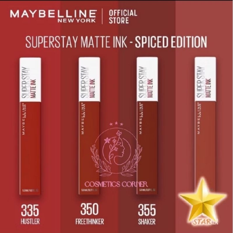 Maybelline SuperStay Matte Ink Spiced Edition
